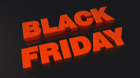 Black fridayの写真素材