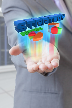Businessman strategyの写真素材