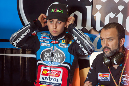 Maria Herrera  Monster Energy Grand Prix of Catalunya MotoGPのeditorial素材