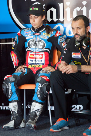 Maria Herrera  Monster Energy Grand Prix of Catalunya MotoGPのeditorial素材