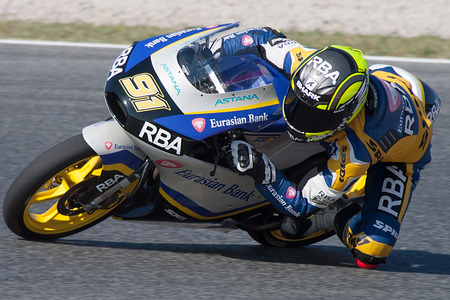 Gabriel Rodrigo  Monster Energy Grand Prix of Catalunya MotoGPのeditorial素材