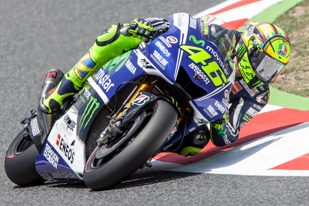 Valentino Rosi  Monster Energy Grand Prix of Catalunya MotoGPのeditorial素材
