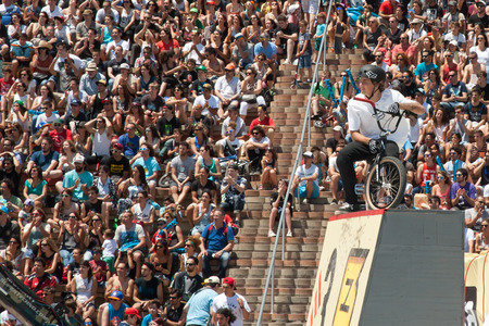 BMX Freestyle Extreme Barcelona 2014  Barcelona, Spain  29 june, 2014 のeditorial素材