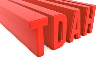 TDAH Disorder textの写真素材