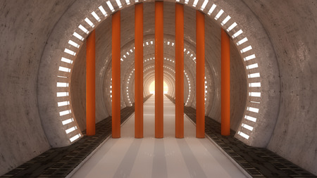 Futuristic architectureの写真素材