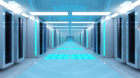 Futuristic background for movieの写真素材