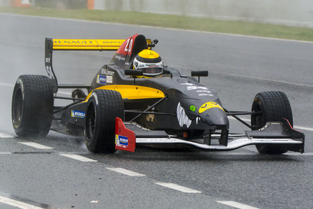 Team ZIG ZAG.  V de V Endurance Series at Circuit de Barcelona. Montmelo, Spain. March 21, 2015のeditorial素材