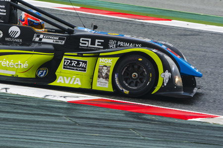 Team EXTREME LIMITE.  V de V Endurance Series at Circuit de Barcelona. Montmelo, Spain. March 21, 2015のeditorial素材
