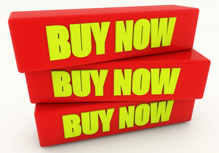 Buy now 3d textの写真素材
