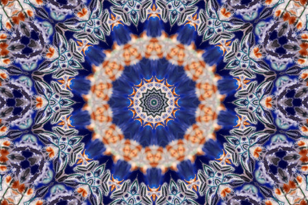 Abstract symmetry and colorsの写真素材