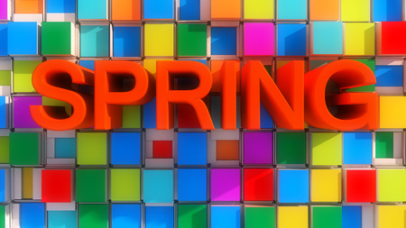 Spring abstract colorsの写真素材