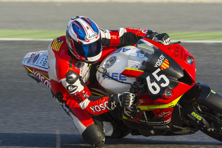 Team TCXB  Enervat. 24 hours endurance Catalunya Championship. Barcelona circuit.. Barcelona, Spain - July 11, 2015のeditorial素材