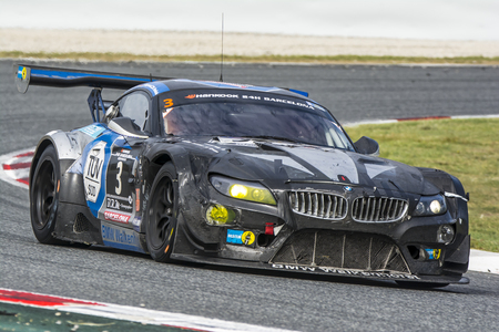 Walkenhorst-Motorsport Team. 24 hours of Barcelona. Trophy FermÃ­ VÃ©lez. Montmelo, Spain. September 06, 2015のeditorial素材