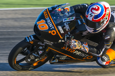 Alexis MASBOU. Moto3. Grand Prix Movistar of AragÃ³n of MotoGP. Aragon, Spain. 27th September 2015のeditorial素材