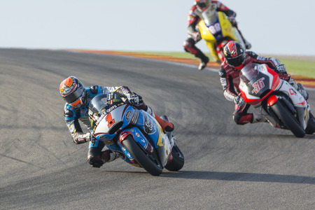 Tito Rabat. Moto2. Grand Prix Movistar of AragÃ³n of MotoGP. Aragon, Spain. 27th September 2015のeditorial素材