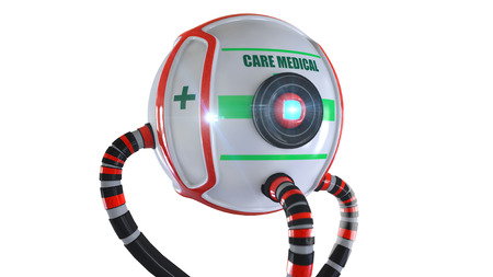 Care medical robotの写真素材