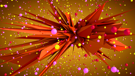 Abstract 3d backgroundの写真素材