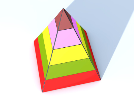 Pyramid of needsの写真素材