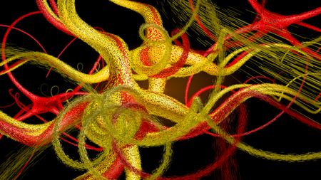 Abstract neuron connectionの写真素材