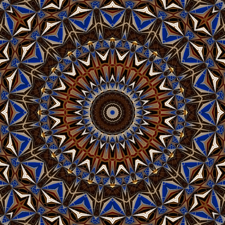Abstract background mandala patternの写真素材