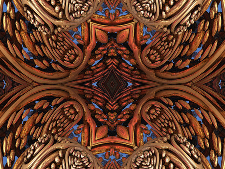 Abstract background mandala pattern