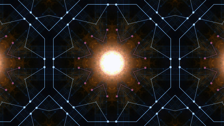 Abstract background mandala patternの写真素材