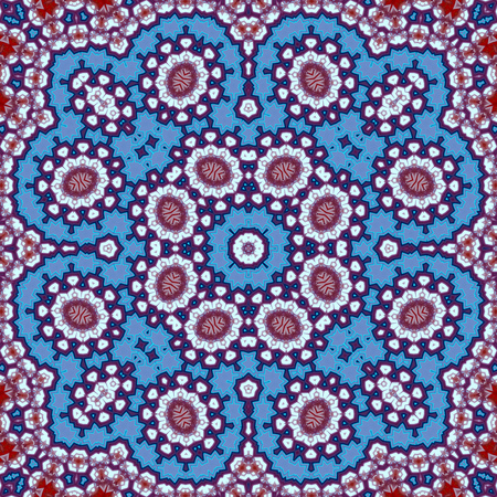 Abstract background mandala patternの写真素材