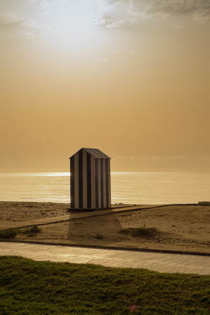 Gateway to the beachの写真素材