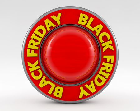 Black friday 3d signの写真素材
