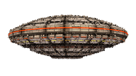 UFO alien spaceshipの写真素材