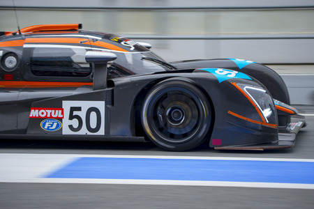 Driver Nick Jones. Endurance GT. V de V endurance Series. Montmelo, Spain. March 19, 2016のeditorial素材