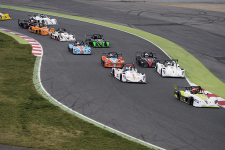 Challenge CN Sprint. V de V endurance Series. Montmelo, Spain. March 19, 2016のeditorial素材