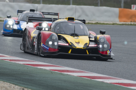 Driver Jesus Fuster. Endurance GT. V de V endurance Series. Montmelo, Spain. March 19, 2016のeditorial素材