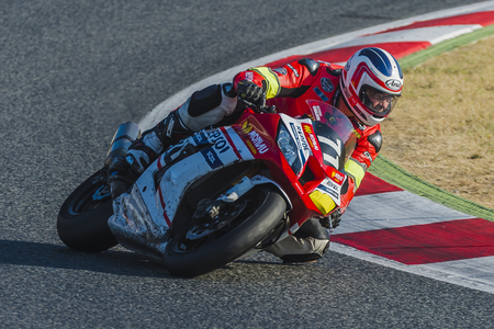 Monlau Repsol Technical School 2 Team. 24 Hours of Catalunya Motorcycling at Circuit of Catalonia. Barcelona, Spain, July 10, 2016のeditorial素材