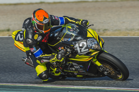 Arlberg Racing Team. 24 Hours of Catalunya Motorcycling at Circuit of Catalonia. Barcelona, Spain, July 10, 2016のeditorial素材
