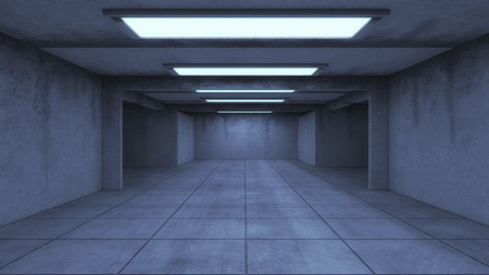 3d rendering. Futuristic inner structureの写真素材