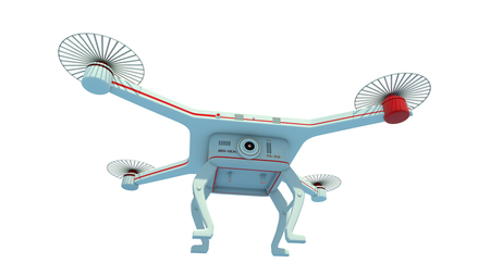 3d rendering flying Droneの写真素材