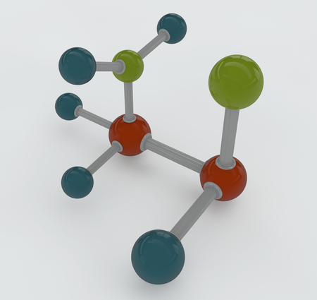 3d rendering, Molecule designの写真素材