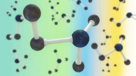 3d rendering, Molecule designの写真素材