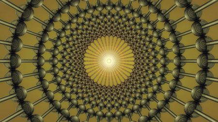 Abstract symmetry and colors backgroundの写真素材