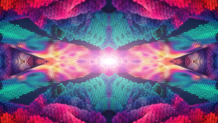 Abstract pattern mandala backgroundの写真素材