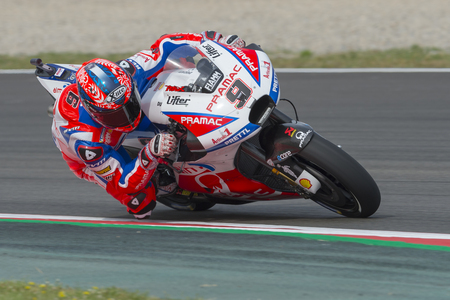 Driver Danilo Petruccio. Monster Energy Grand Prix of Catalonia MotoGP at Circuit of Catalonia. Barcelona, Spain, June 15, 2018のeditorial素材