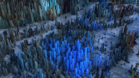 3D rendering. Abstract colorful backgroundの写真素材