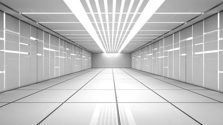 3D render Interior and futuristic architecture designの写真素材