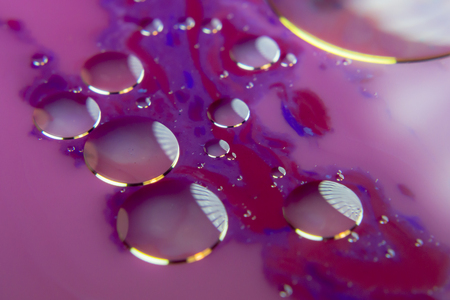 Macro abstract background ink and oilの写真素材