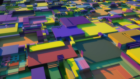 3d rendering. Abstract background and colors
