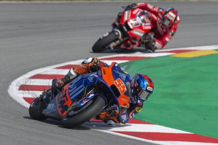 Hafizh Syahrin. Grand Prix of Catalonia MotoGP at Circuit of Catalonia. Barcelona, Spain, June, 2019のeditorial素材