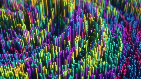 Abstract colorful background illustrationの写真素材