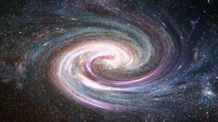 Background of galaxy and starsの写真素材
