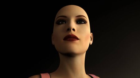 3d render Human figure concept illustration backgroundの写真素材